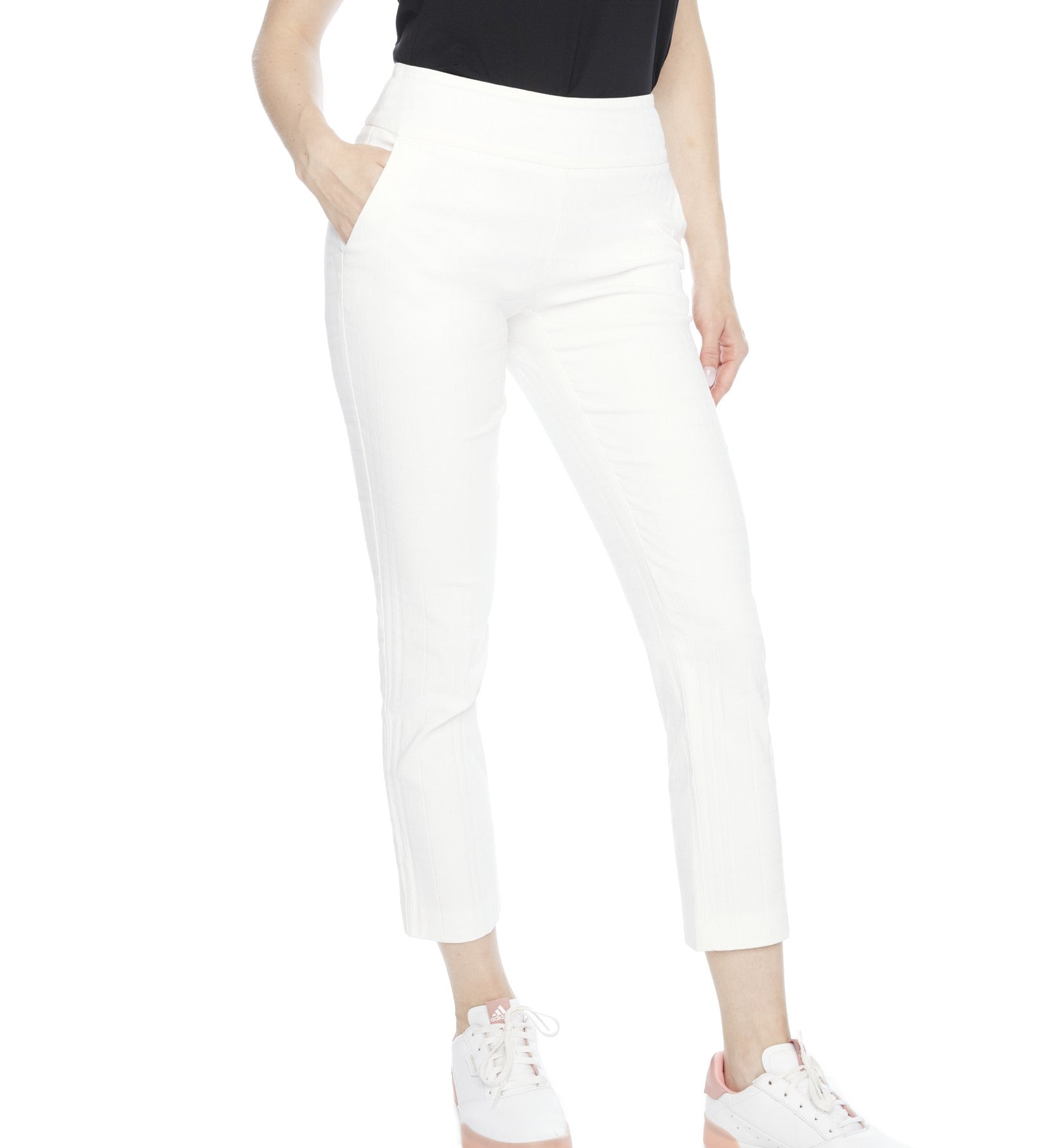 Techno Jacquard Ankle Pant-4213
