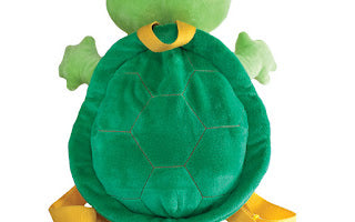 Sandy and Putter Plush Backpacks