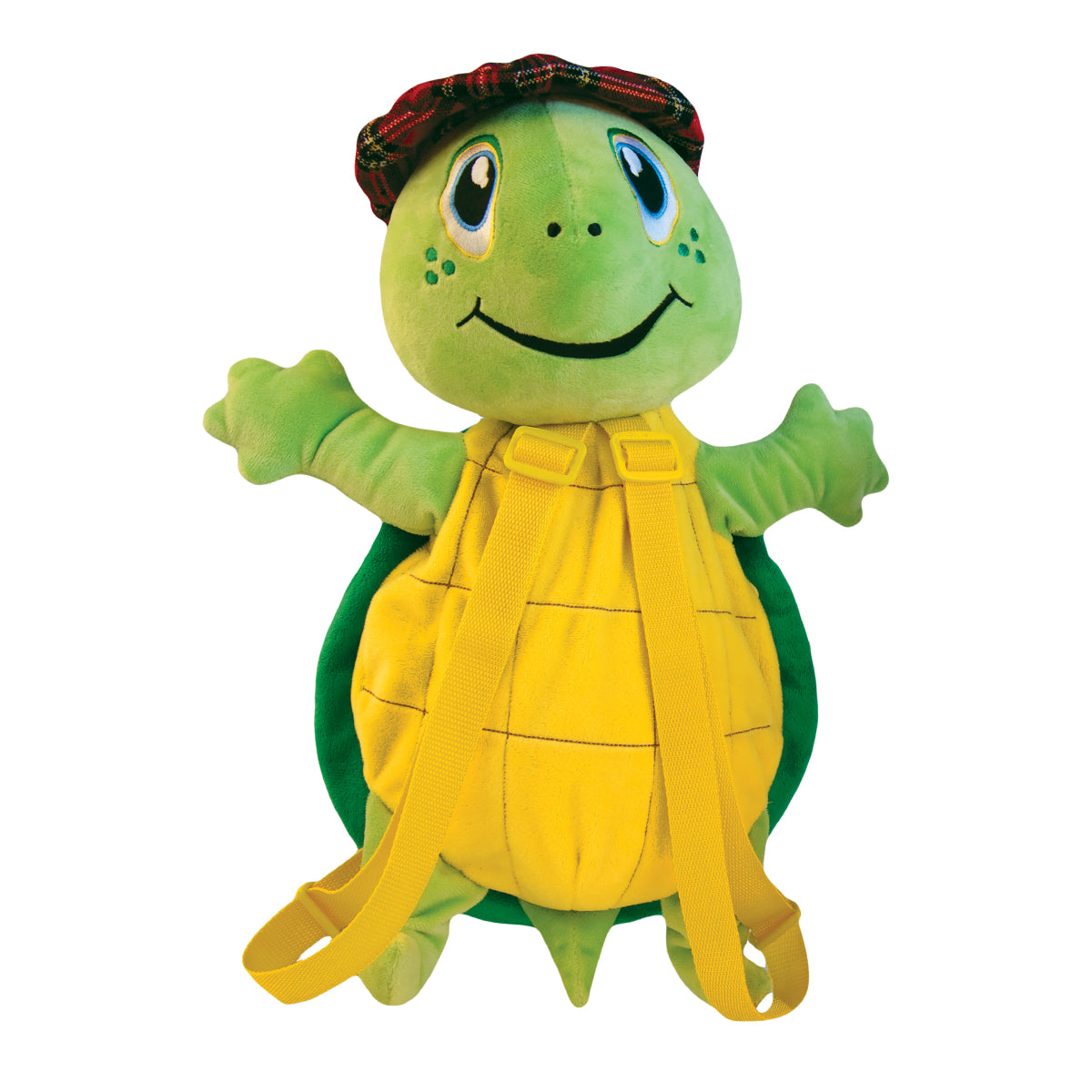 Sandy and Putter Plush Backpacks