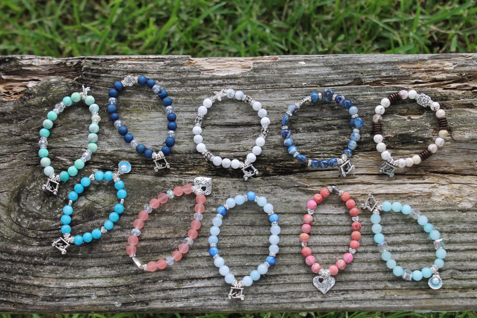 Beaded Golf Bracelet