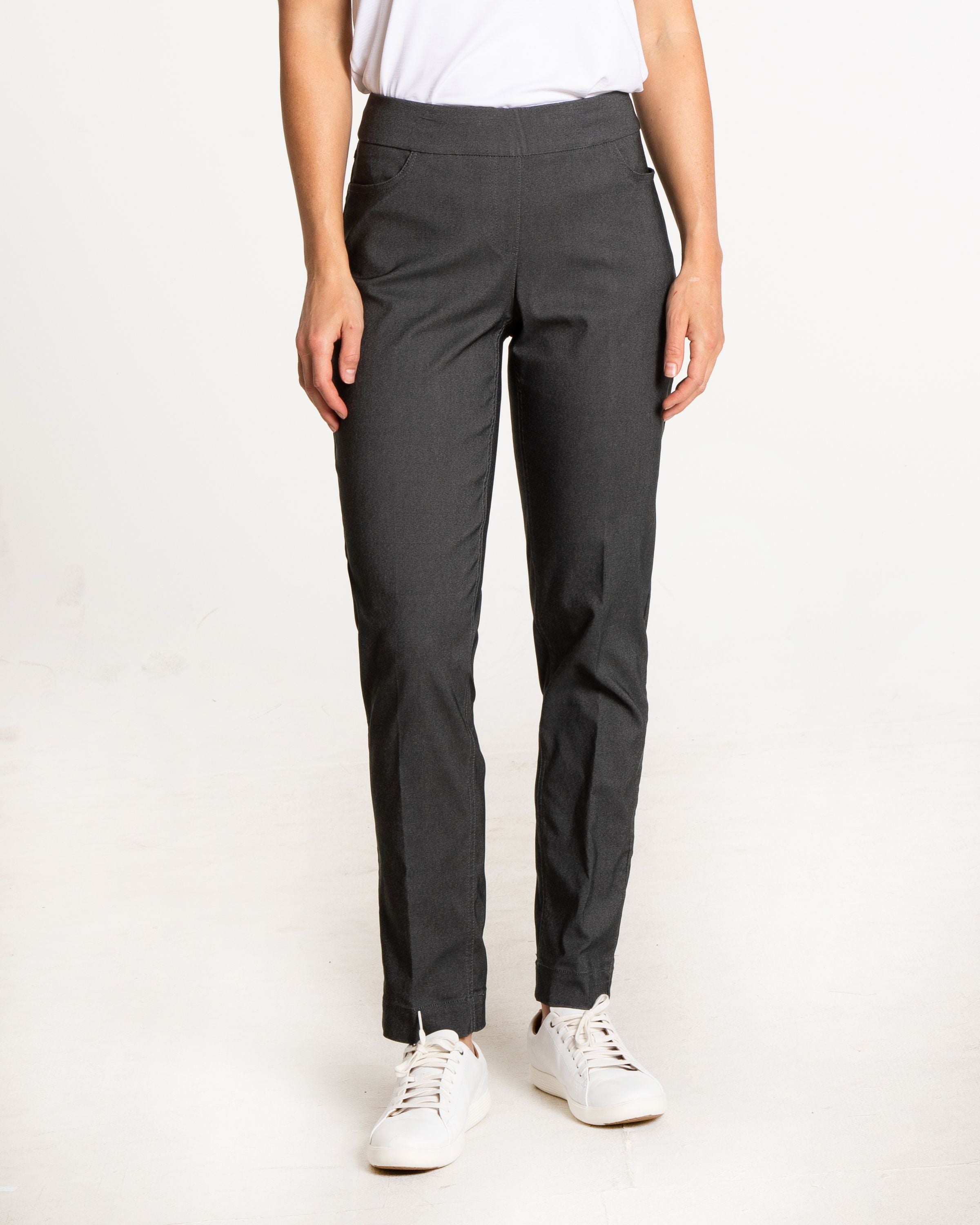 Pull-On Solid Pant w/Pockets - 31" Inseam-2684