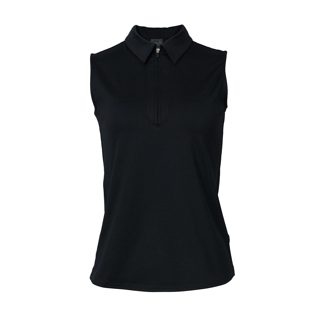 Sleeveless Polo Scoop Hem GT0098