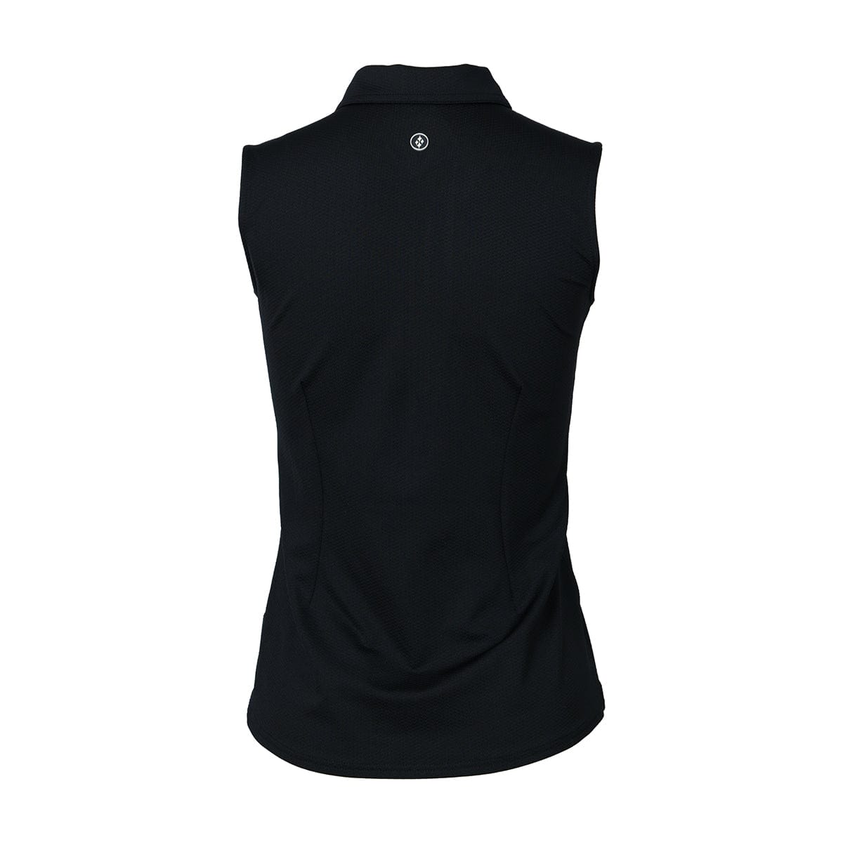 Sleeveless Polo Scoop Hem GT0098