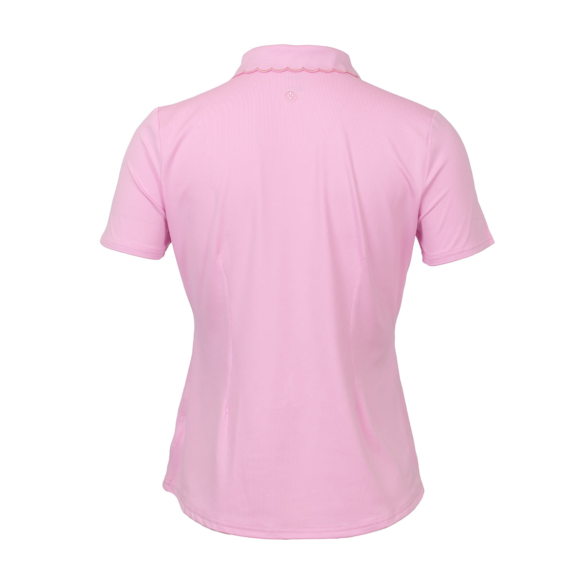 Bloom Pink Mindy Short Sleeve Polo-BPO
