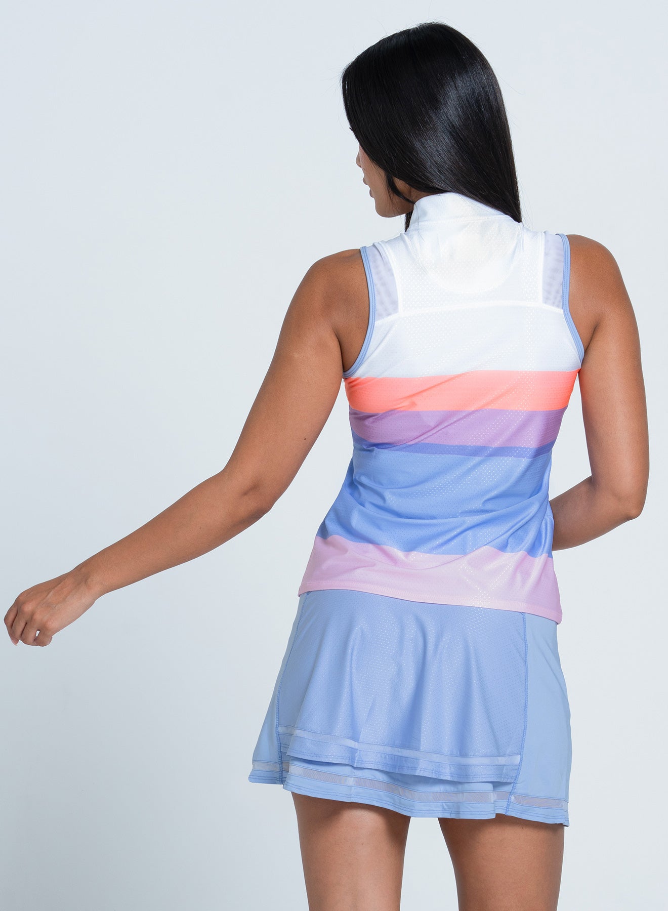 Breezy Love Zip Tank-Full Back