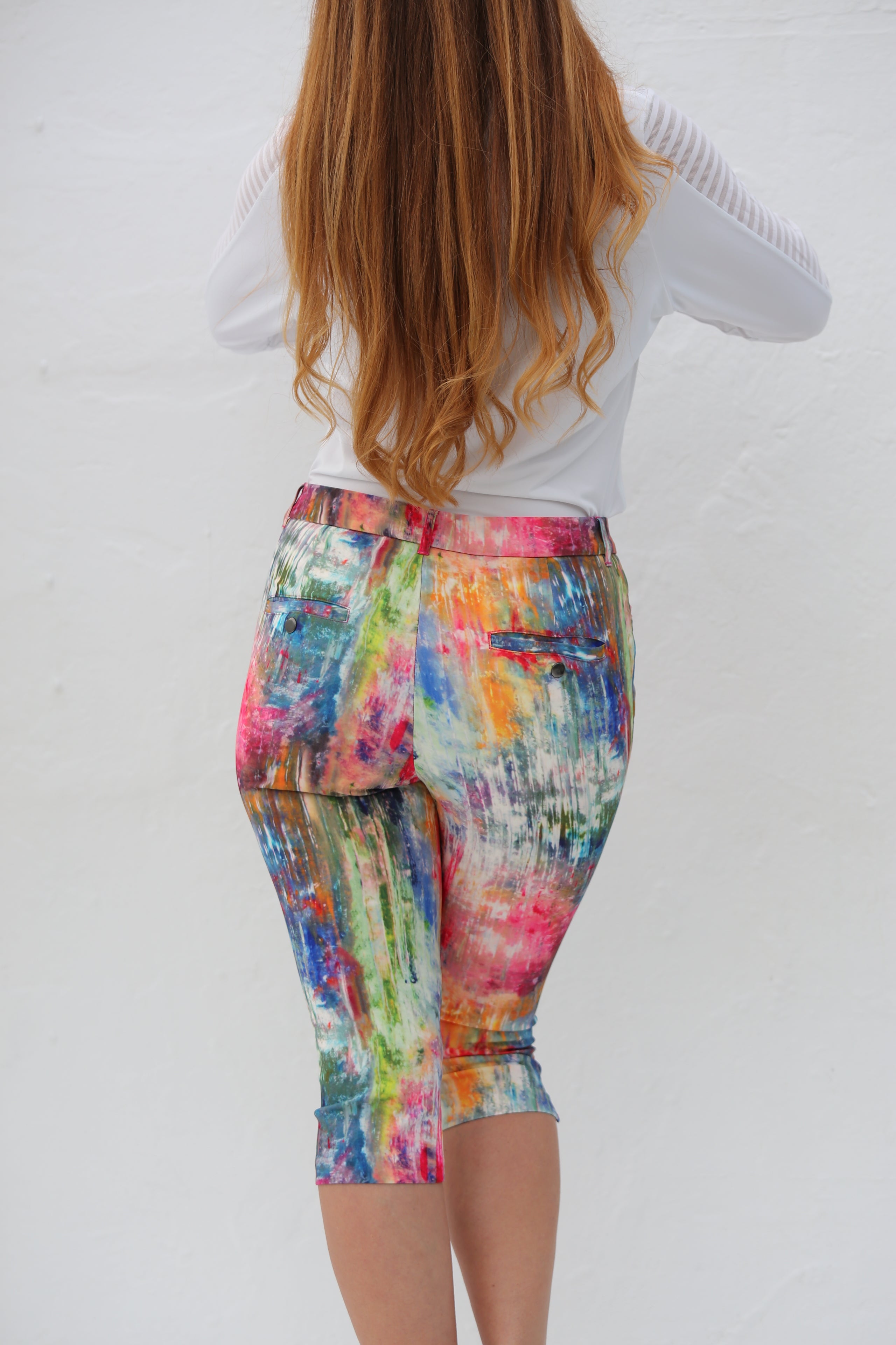 Golf Pedal Pushers-Monet