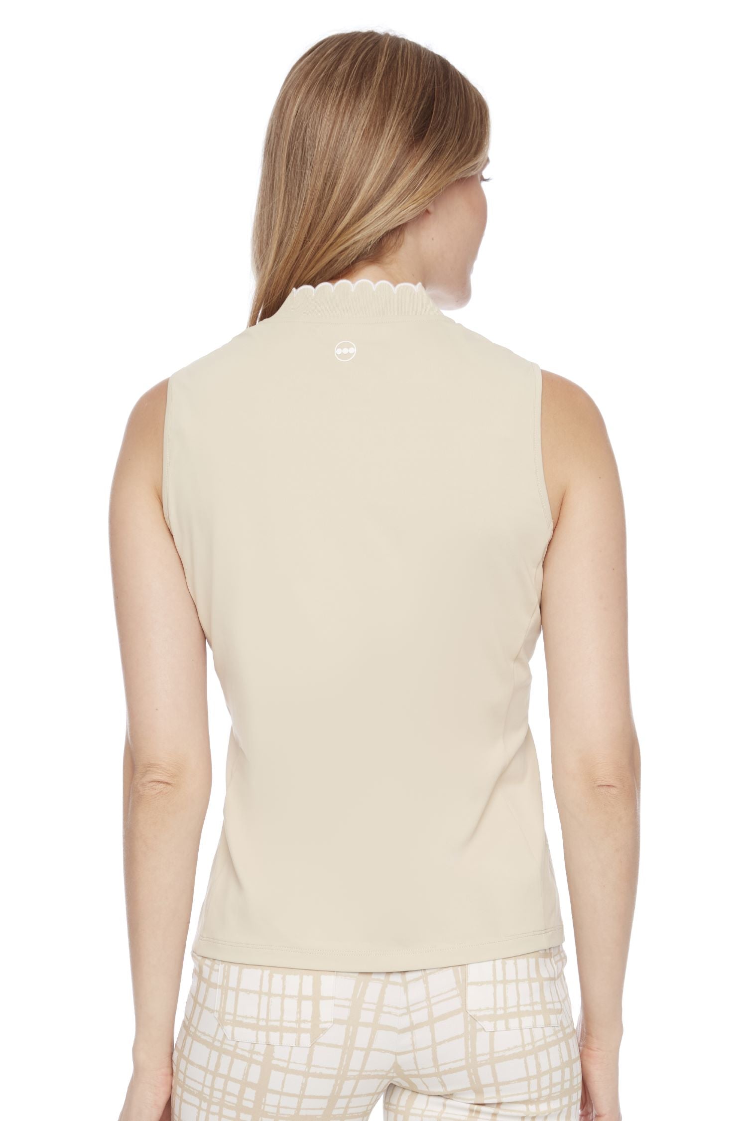 Velocity Scalloped Edge Polo-6041