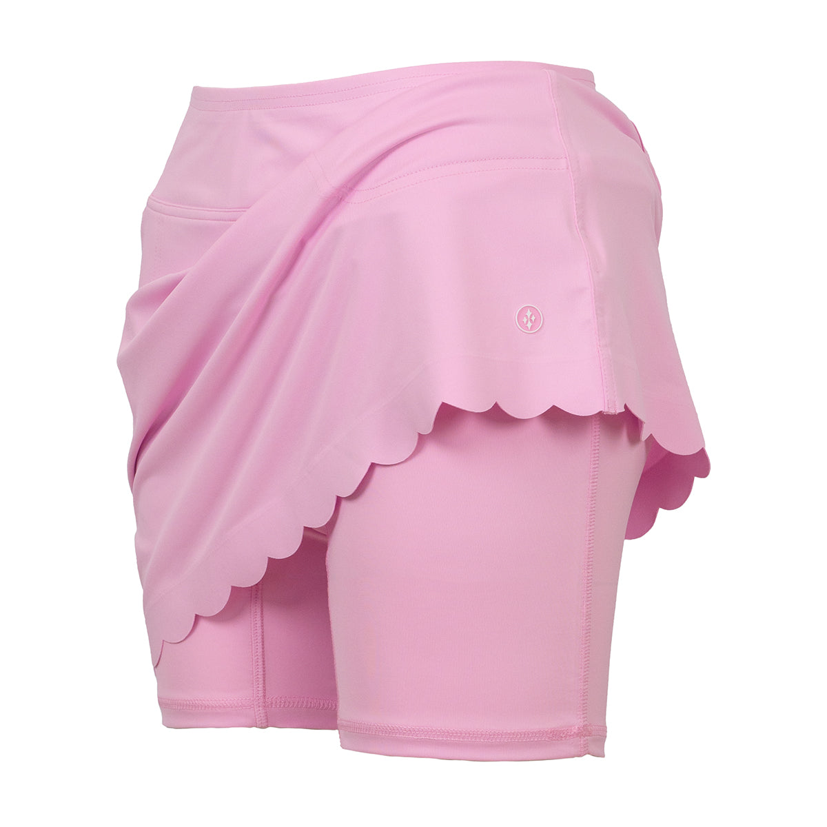 Bloom Pink Scallop Skort