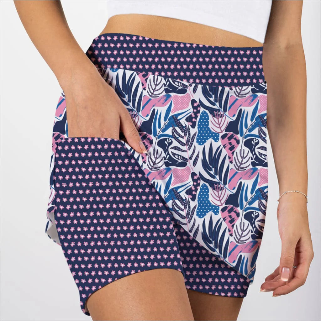 Boho Paradise Casual Skort