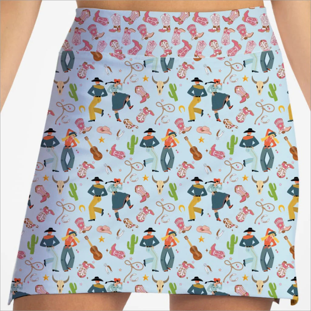 Line Dancing Divas Skort