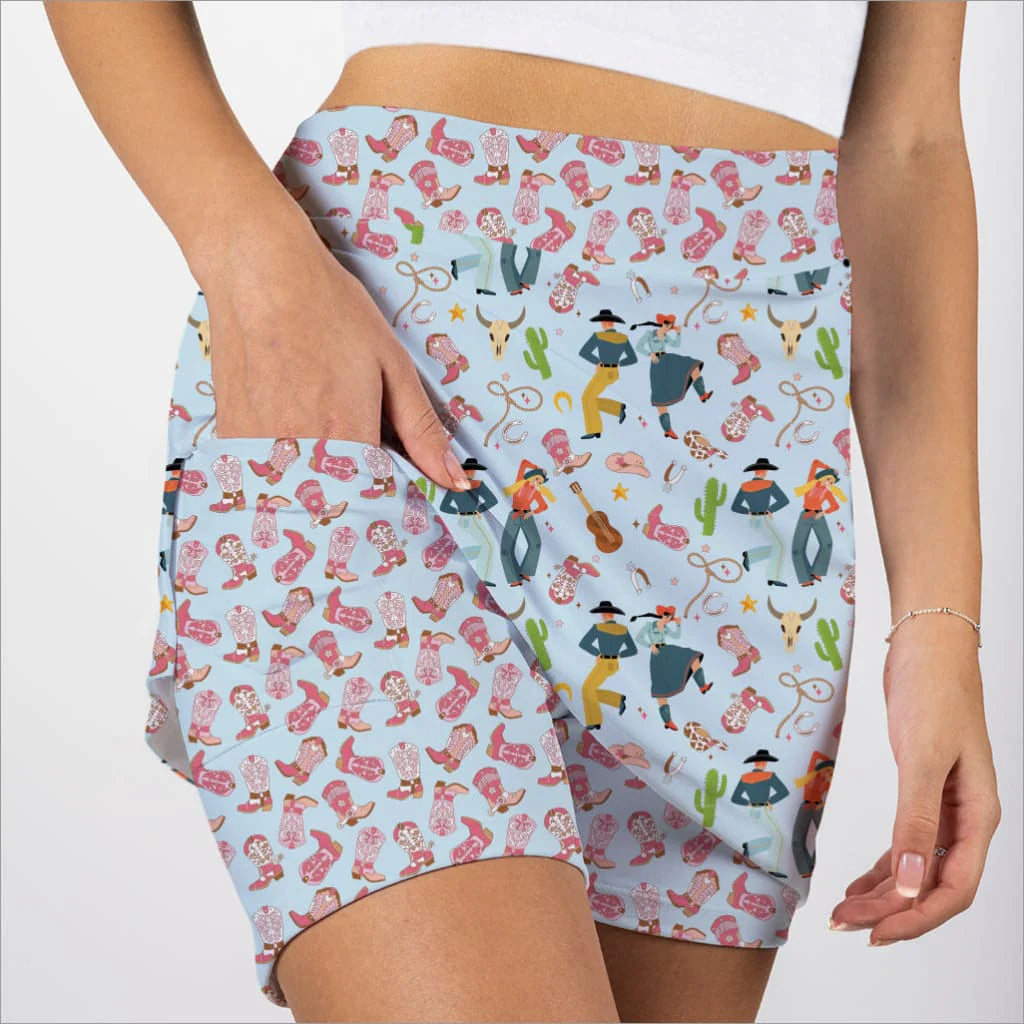 Line Dancing Divas Skort