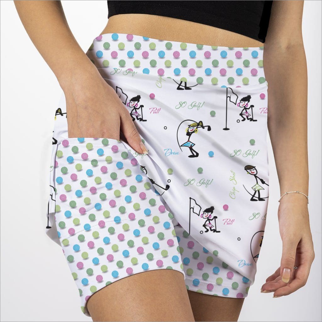 Sofy Golfs White Skort – Women's Fashion Skorts