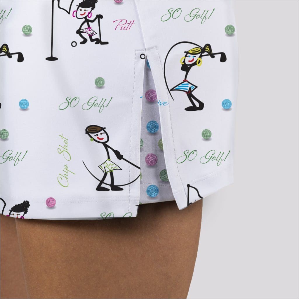 Sofy Golfs White Skort – Women's Fashion Skorts