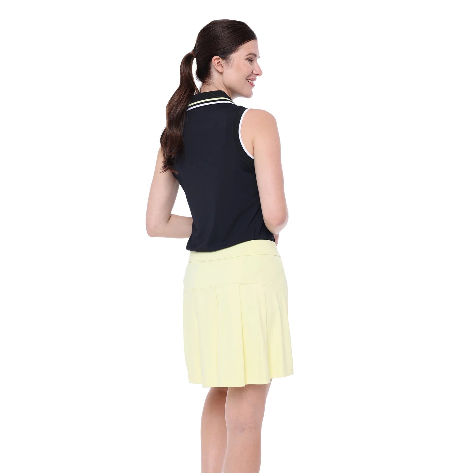 Penny Lane Varsity Skort - Lemon