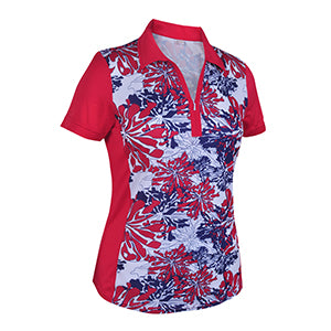 Popcorntique Print Block Polo - 2408