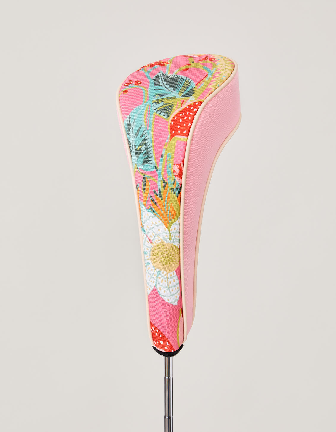 Queenie Tropical Floral Pink Golf Club Cover - DRIVER