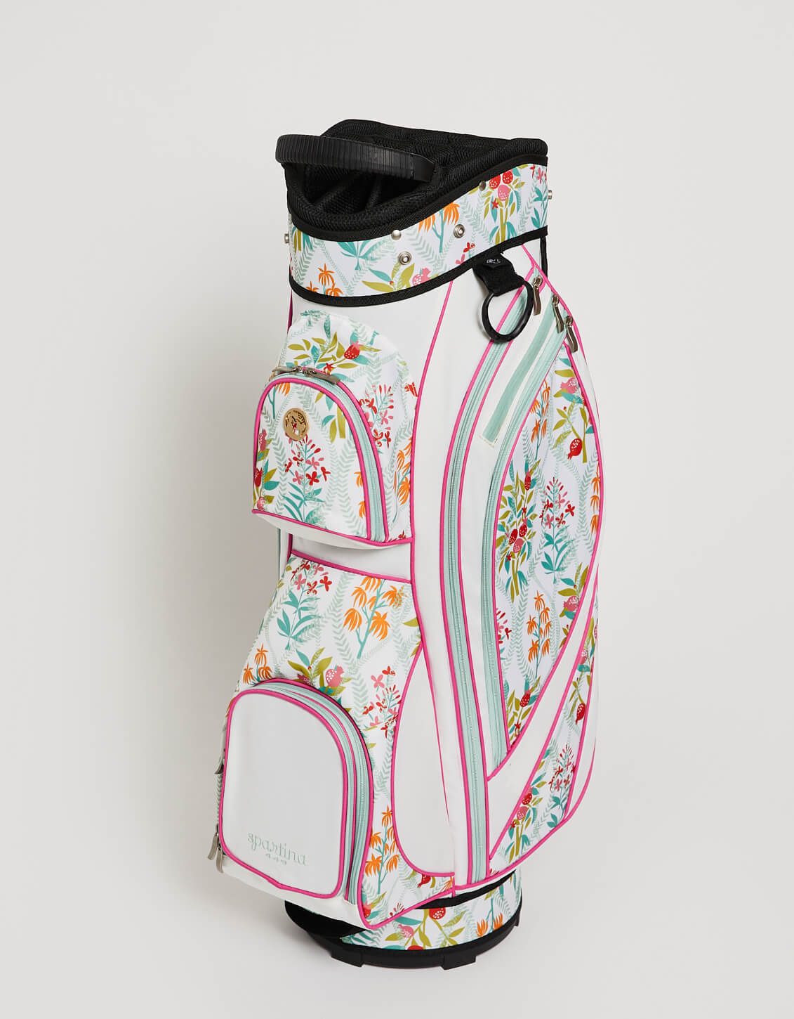 Queenie Topiary White Golf Cart Bag