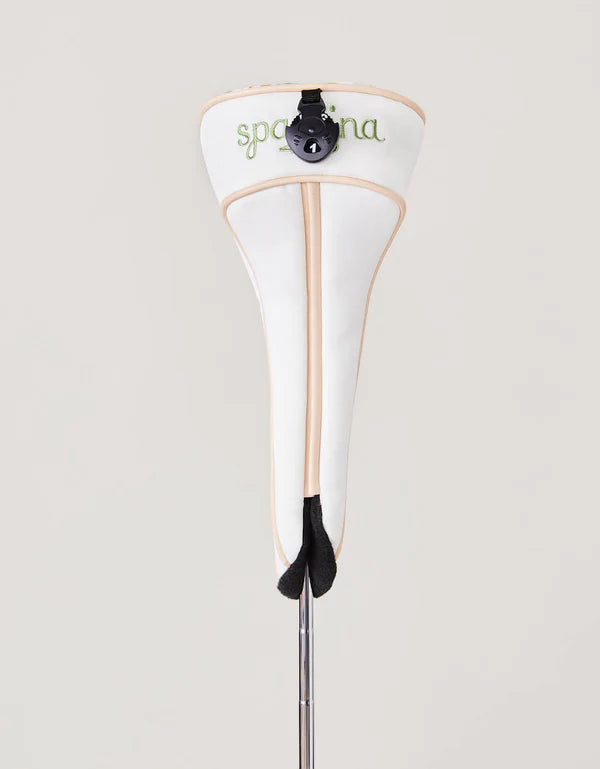 Queenie Topiary White Golf Club Cover - DRIVER