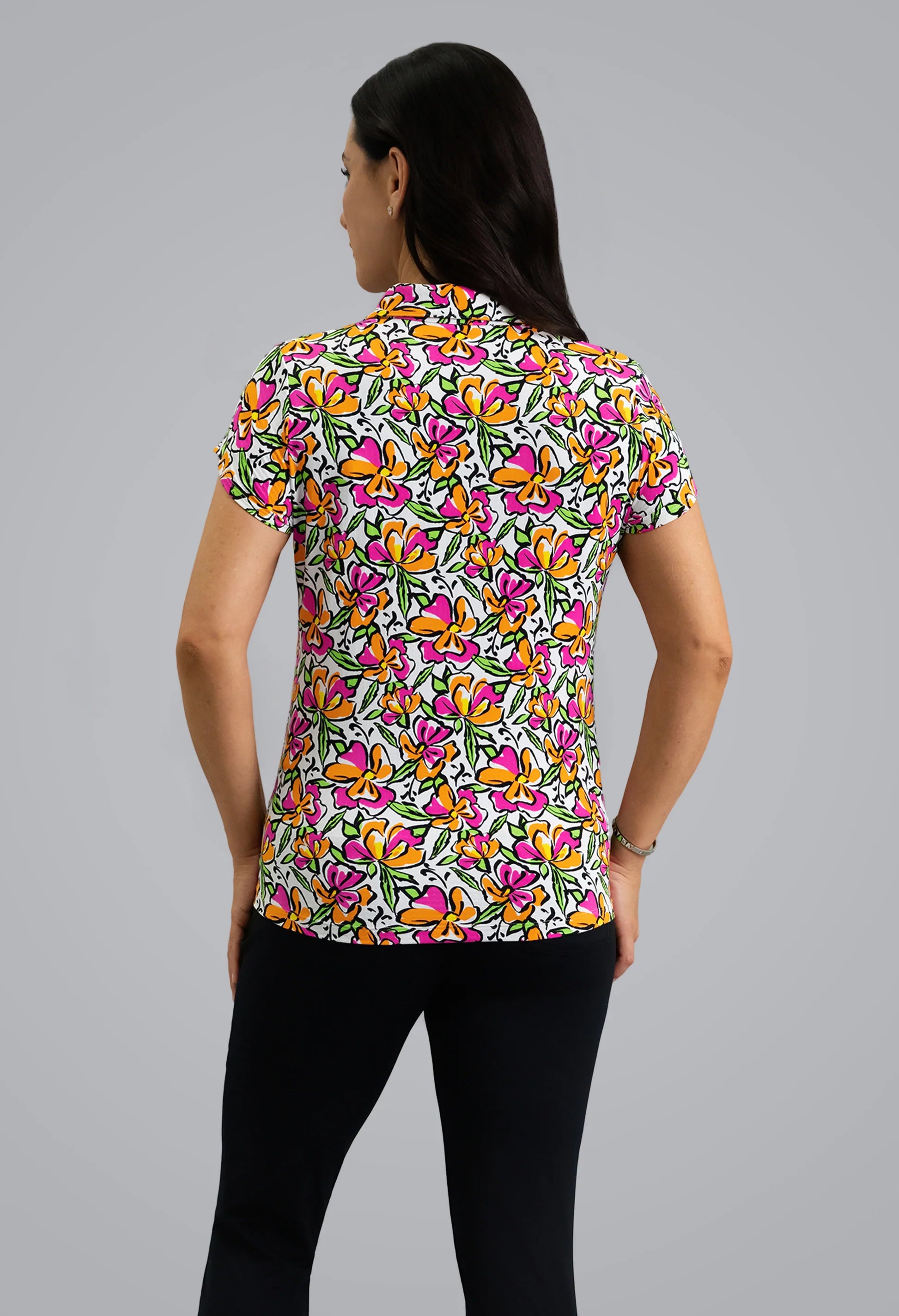 Sonia Tulip Sleeve Polo 45245