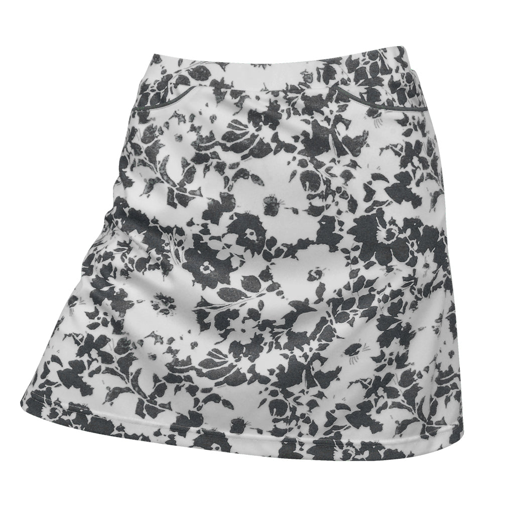 Floral Print Skort - 4809