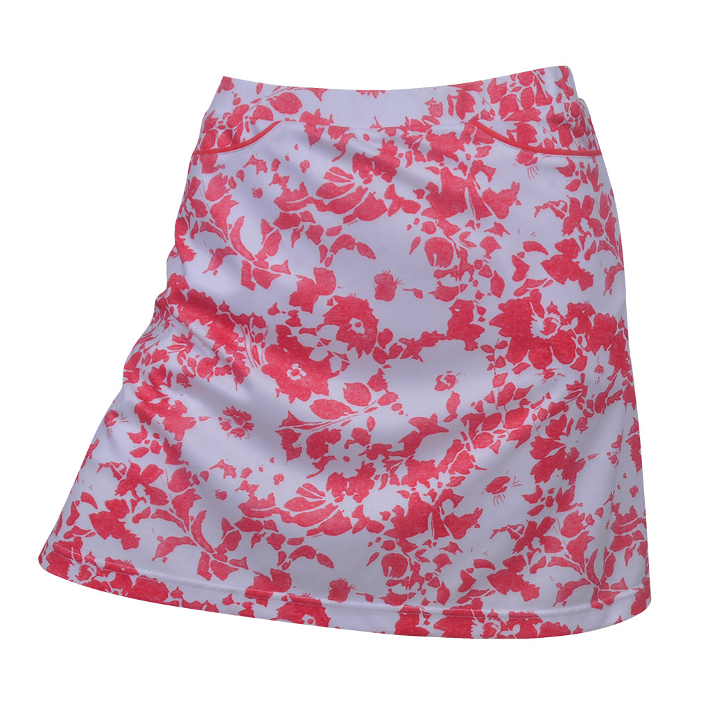 Floral Print Skort - 4809