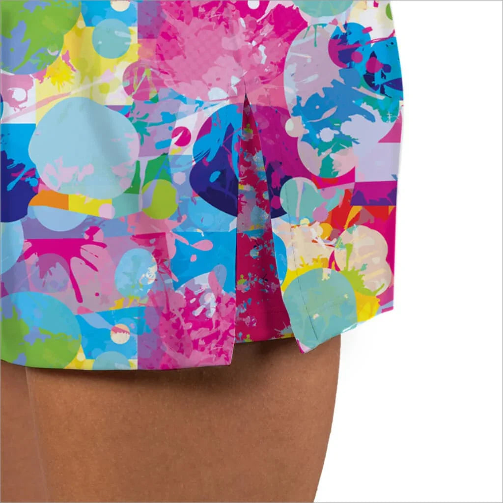 "Color Pallet Activewear Skort "