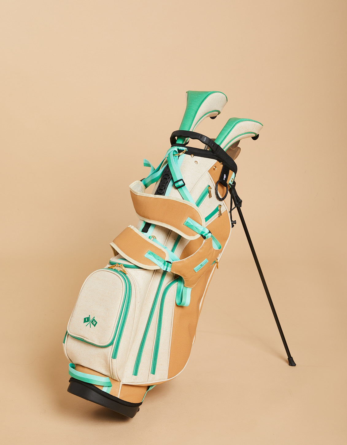 Armada Stand-Up Golf Bag Flax