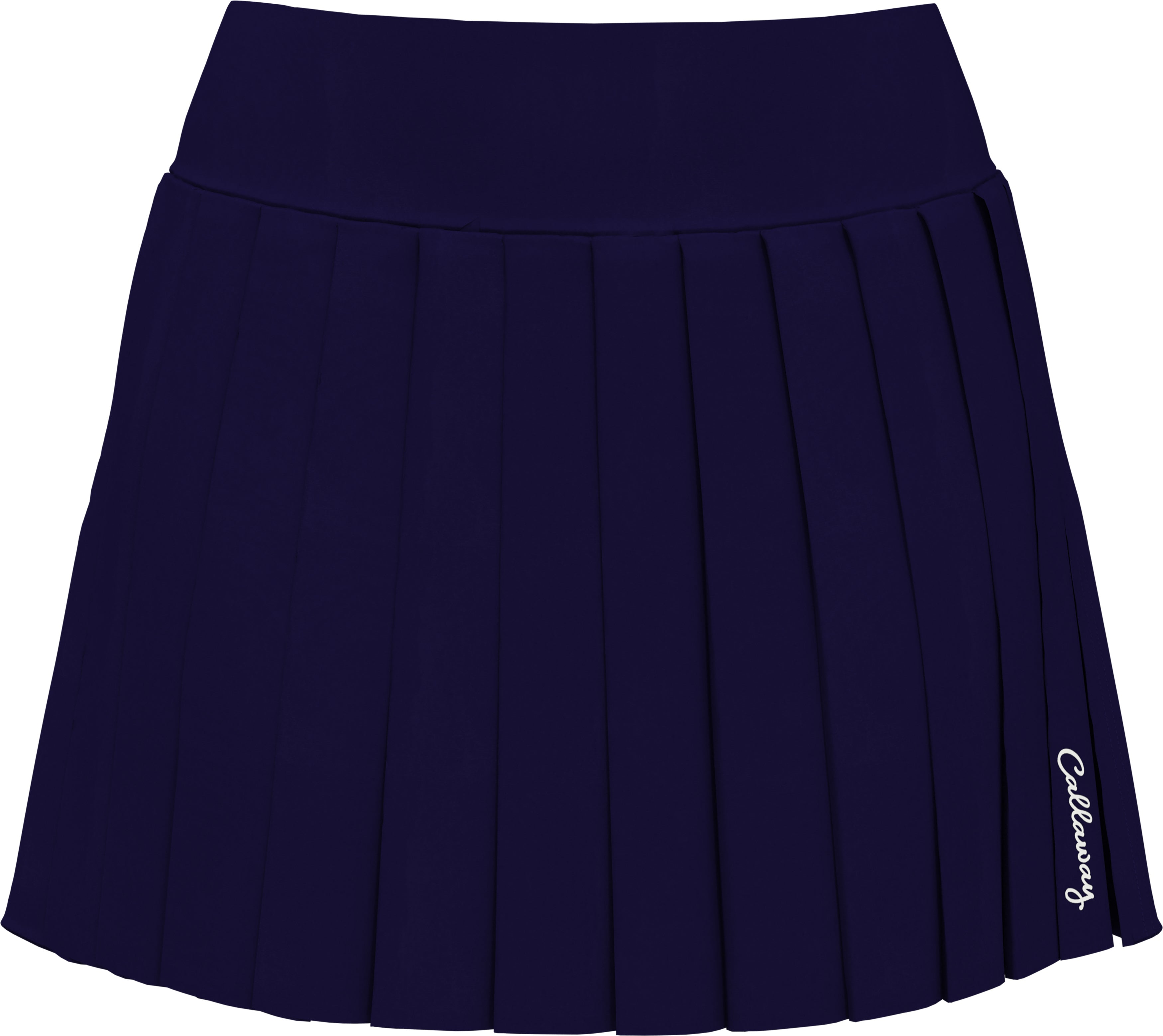 16" High Waist Skort w/Pleats - Peacock