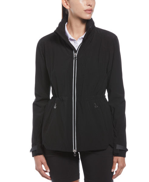 WInd and Water Resistant Jacket w/Packable Hood