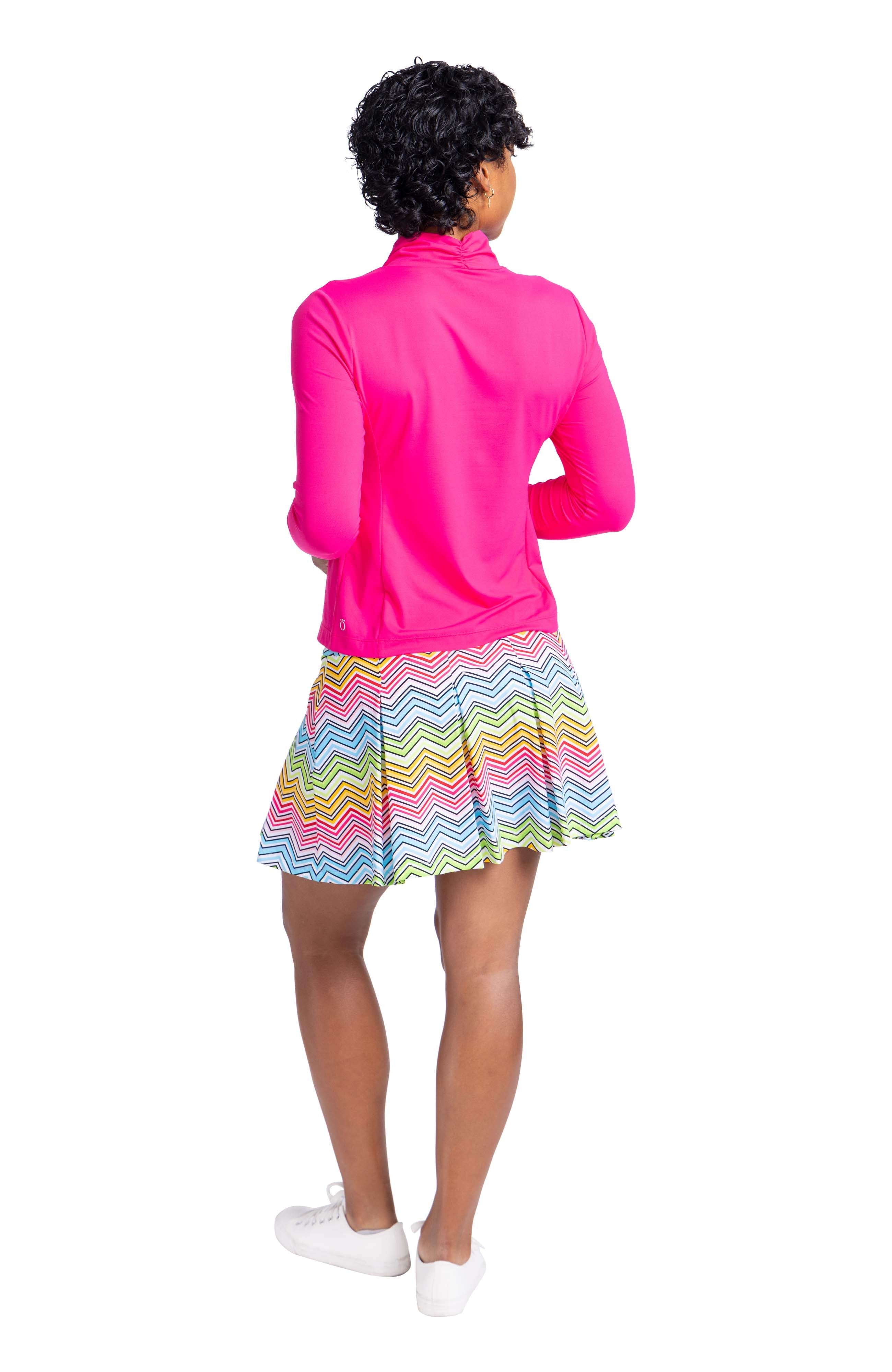 Lovely Layer Longsleeve Top- Preppy Pink