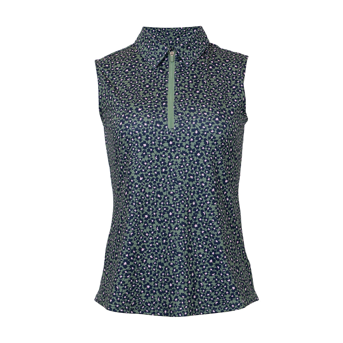 Sleeveless Polo-DLG