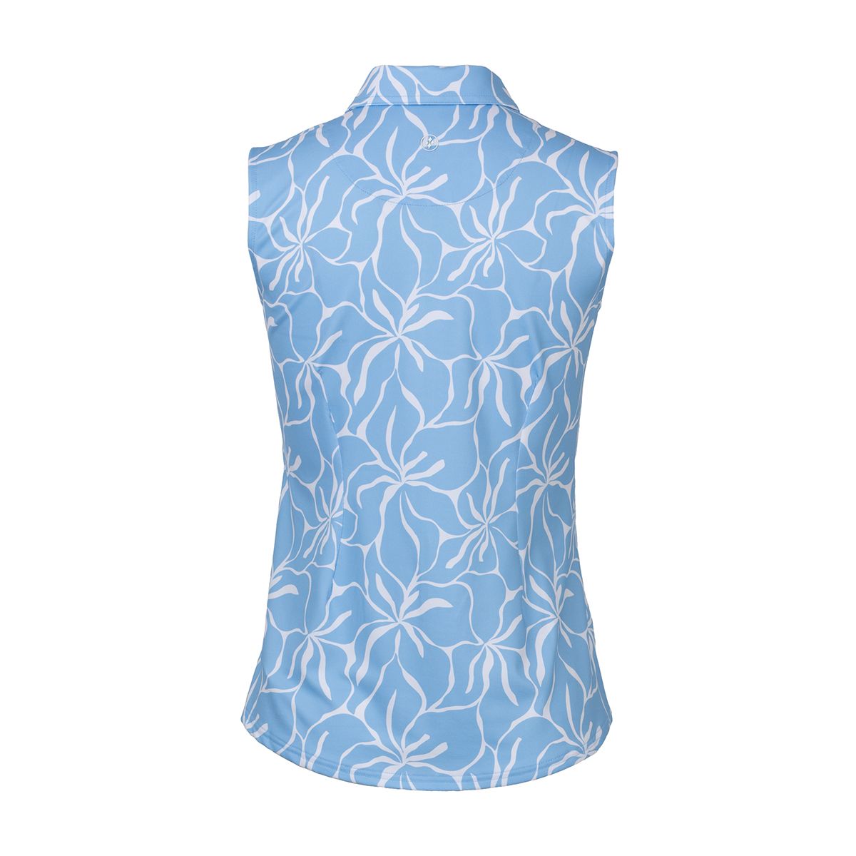 Sleeveless Polo-MAU