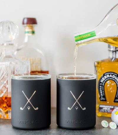 Limited Edition Golf Set of 2 Whiskey Tumblers