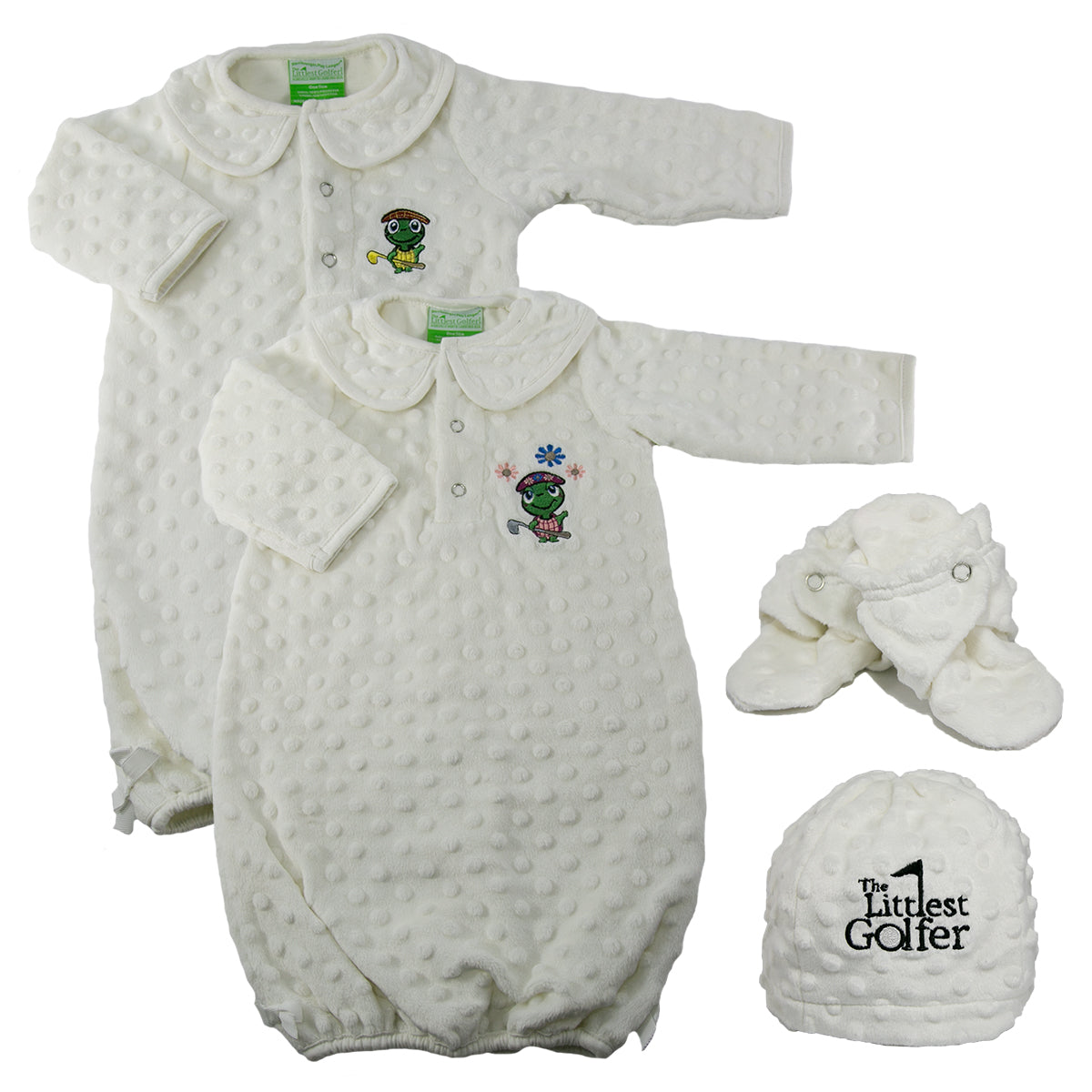 The Minky Golf Ball Layette