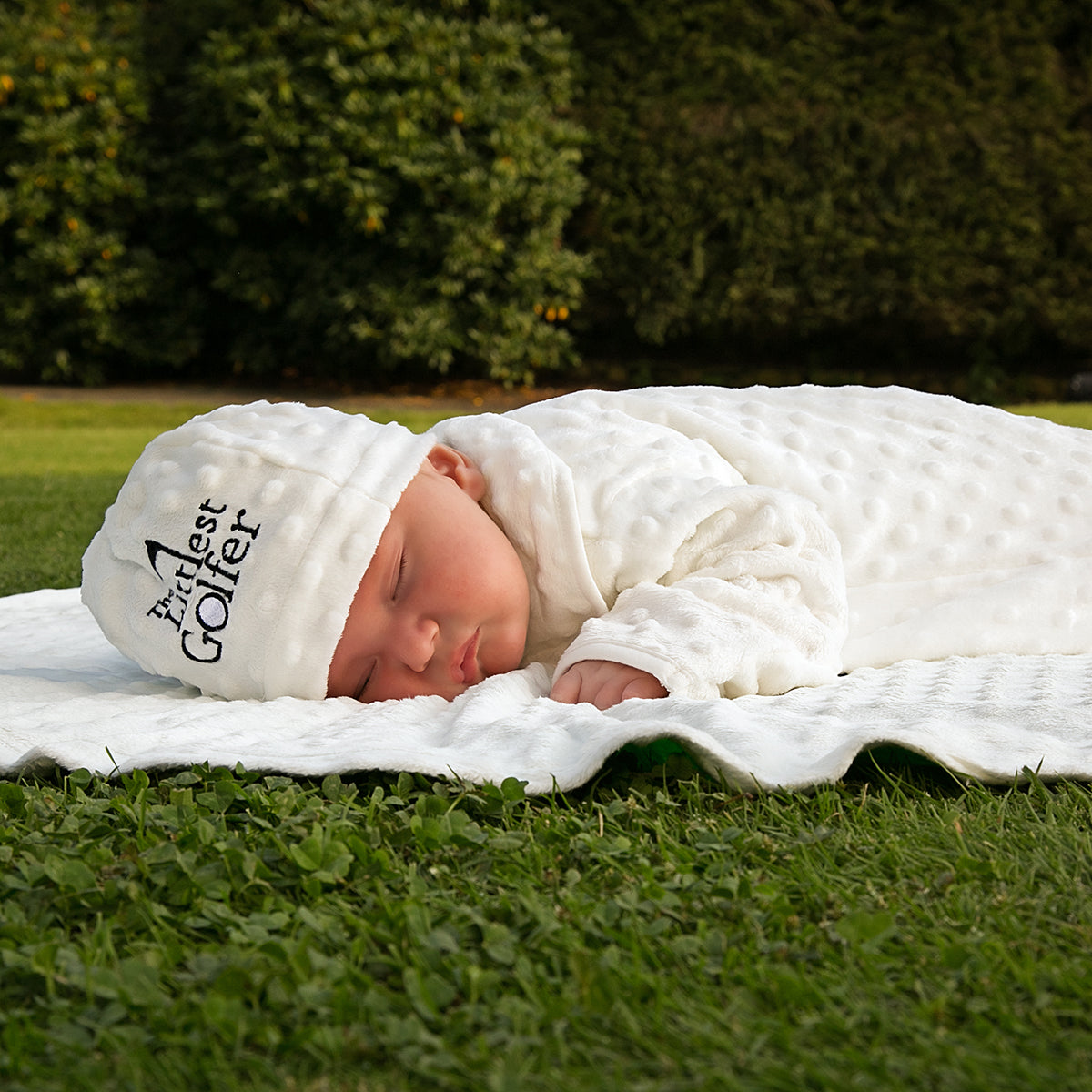 The Minky Golf Ball Layette