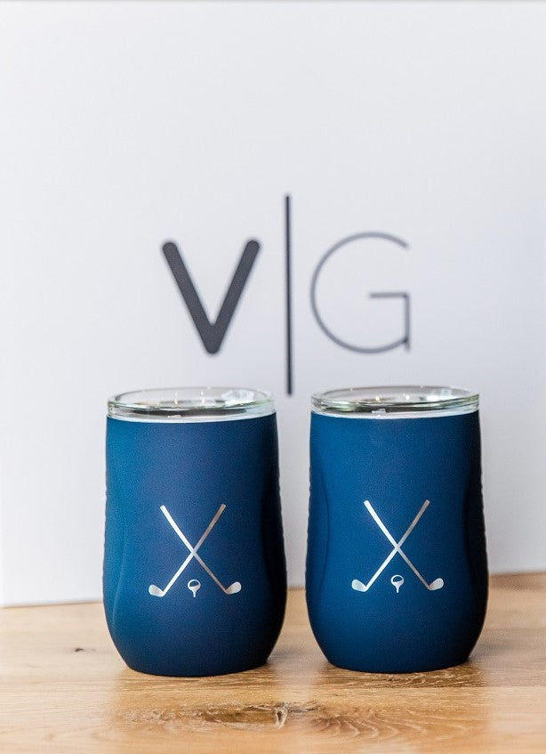 Vinglace Wine Cooler Glasses (set of two)