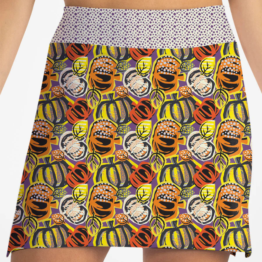 Pumpkin Patch Fall Skort