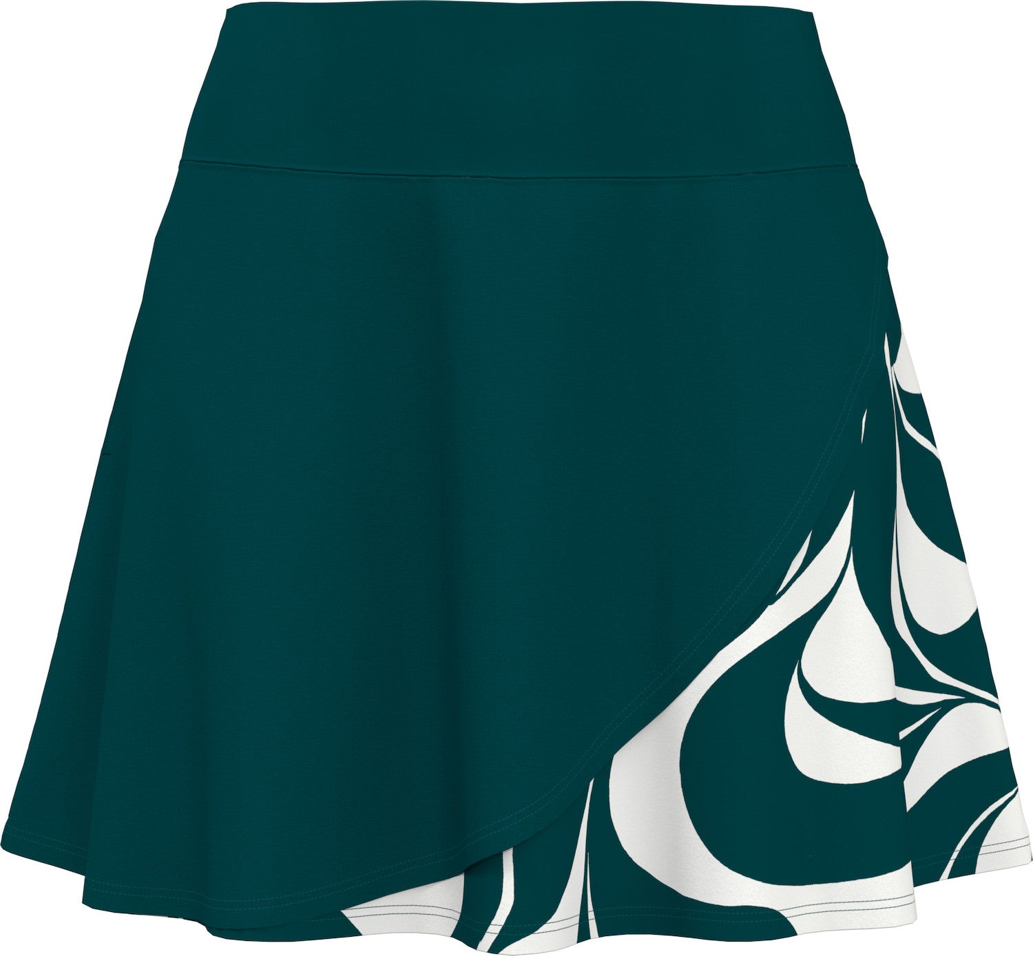 17" ABSTRACT SWIRL FLOUNCE SKORT - CGKBFFH8