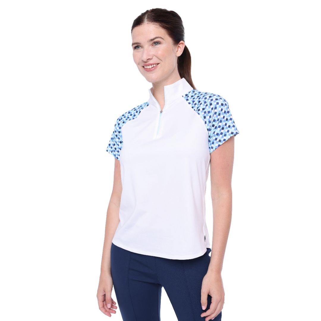 Raglan Short Sleeve Polo