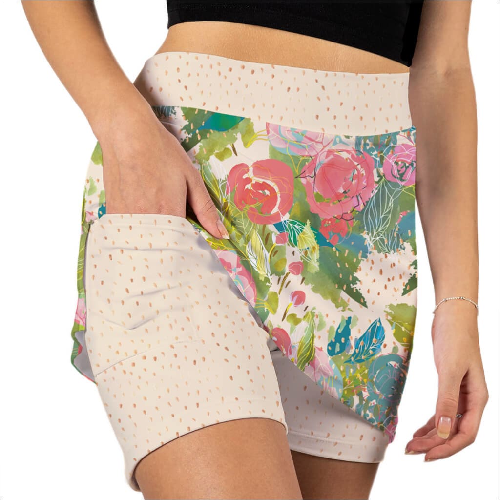 Pull up skort - fashion skort for women