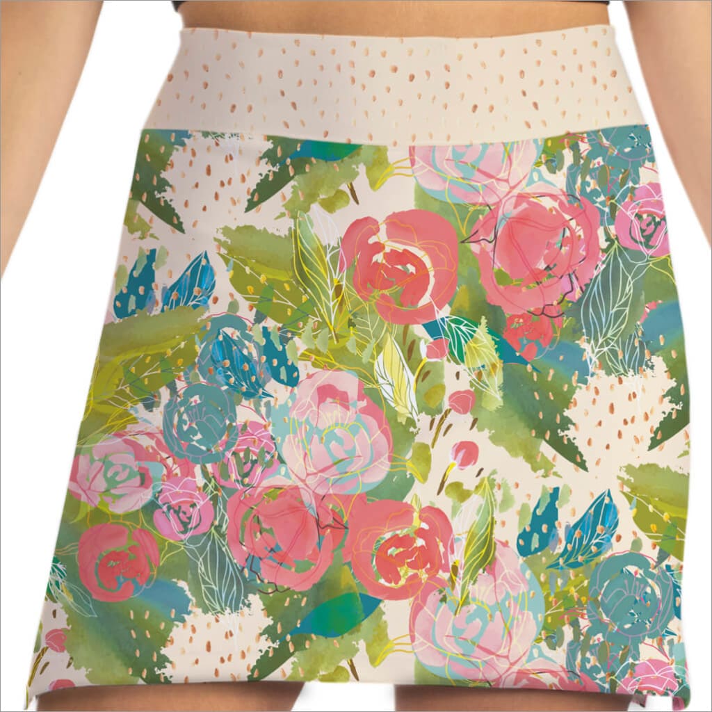 Pull up skort - fashion skort for women