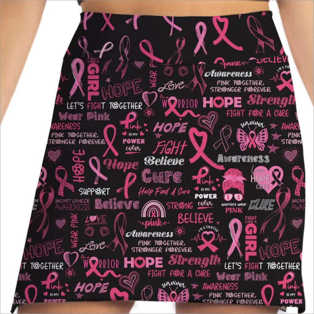 Choose Hope Black Skort