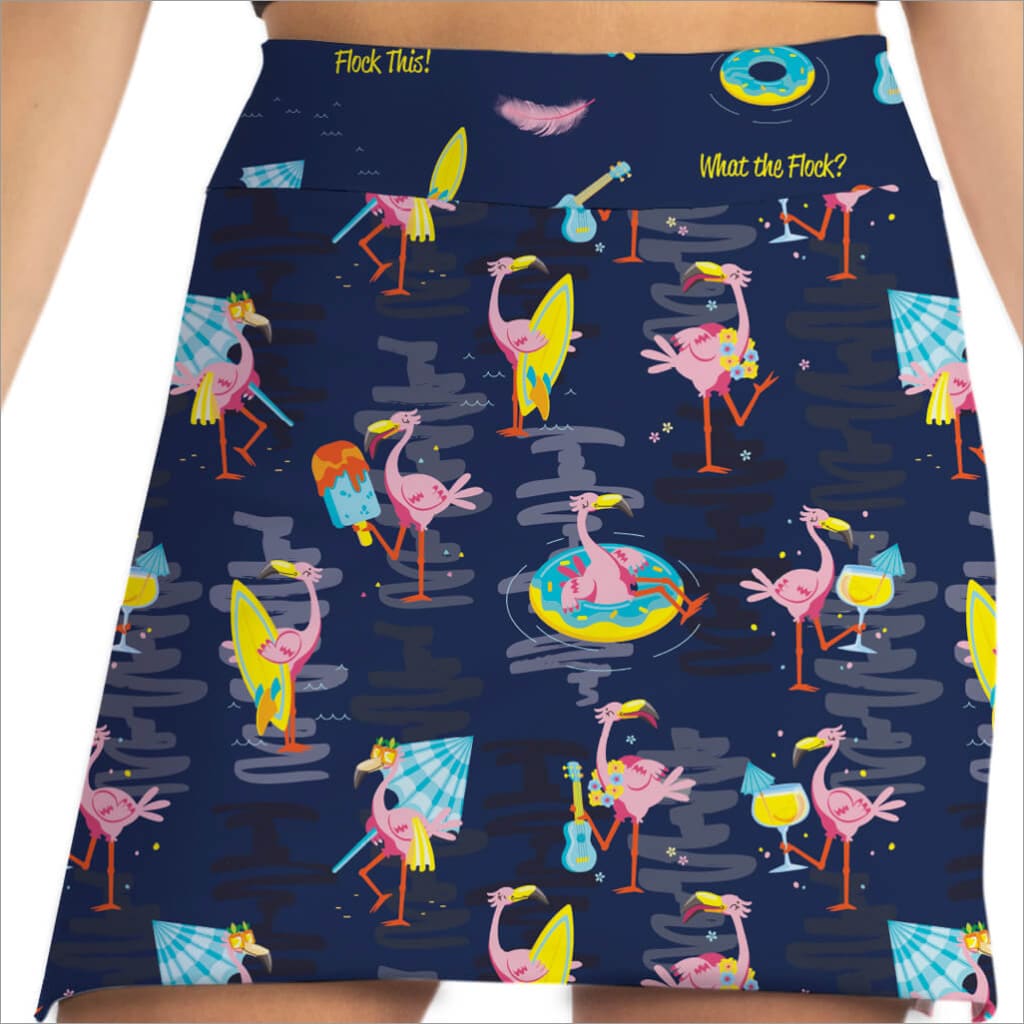 Flock This - Dual Print Skort