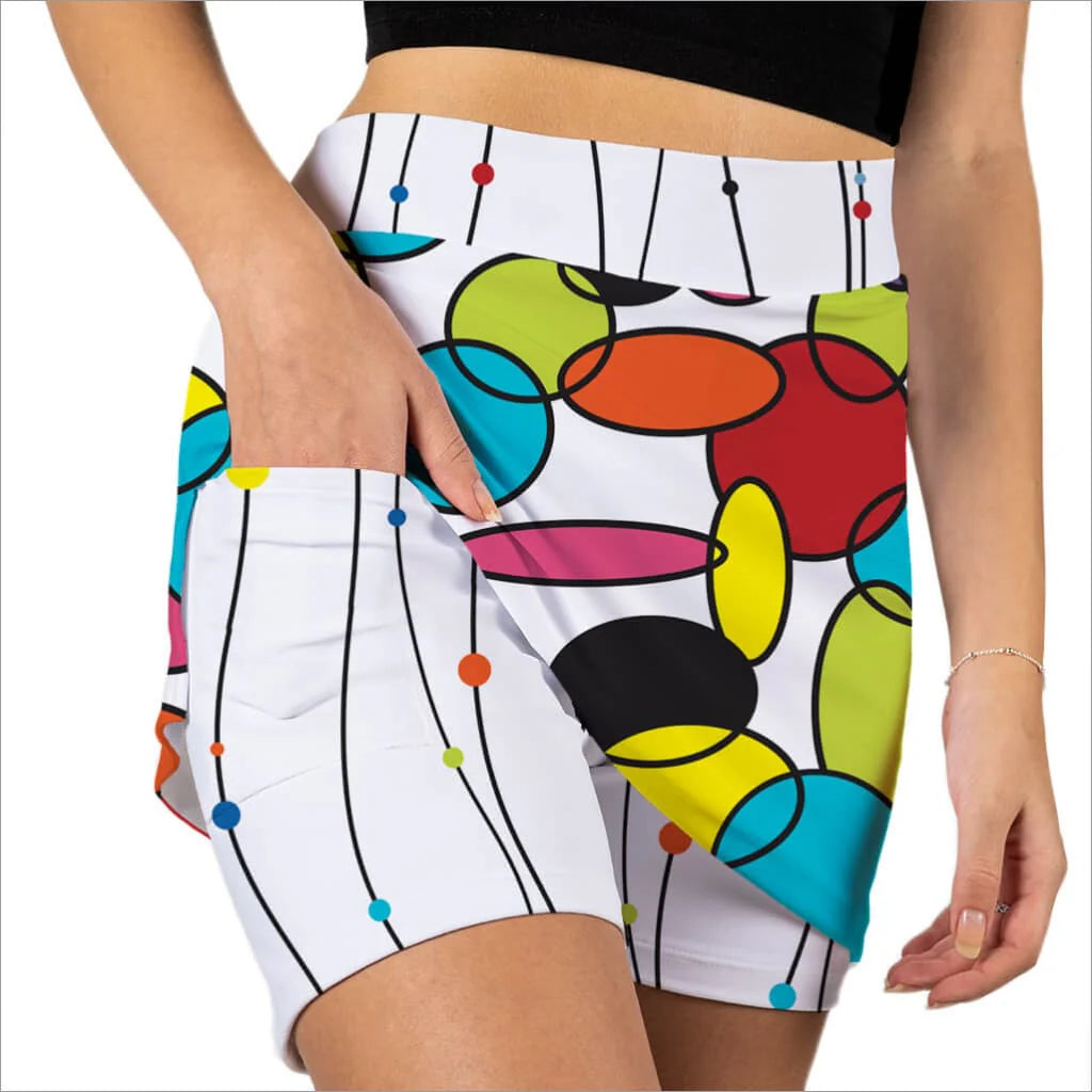 Going In Circles Skort