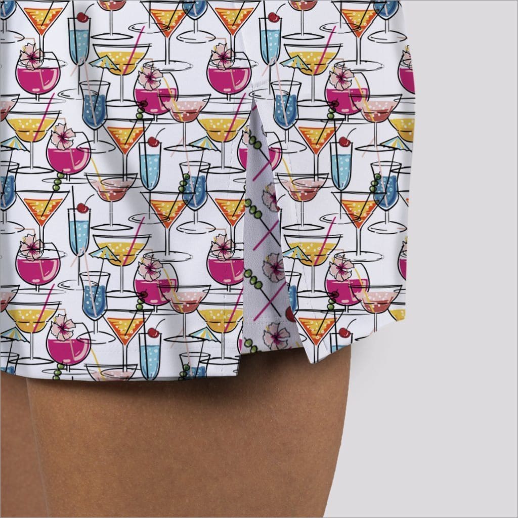 Happy Hour Pickleball Fashion Skort-  Skort Obsession LLC 