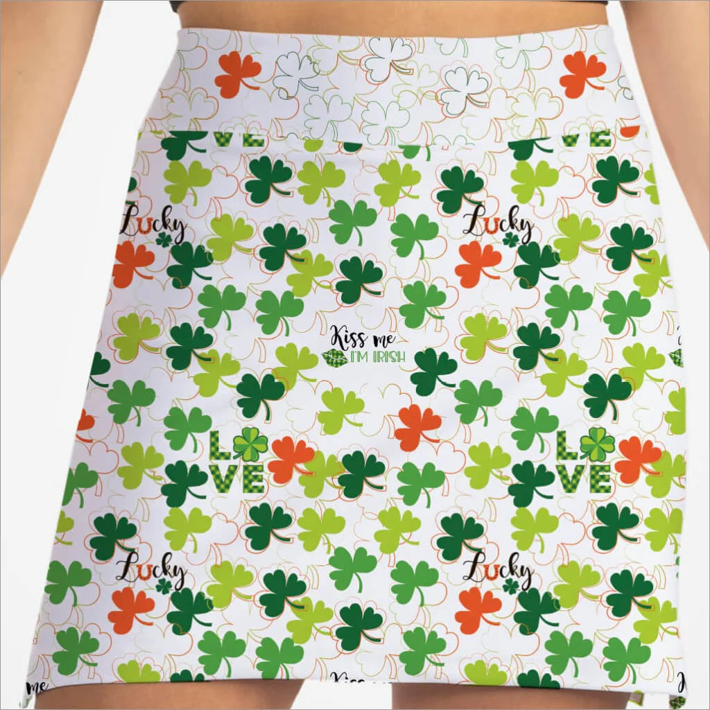 Irish Clovers Skort