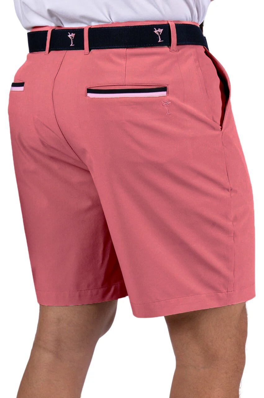 Men's Nantucket Pink Performance Short - GolftiniShorts