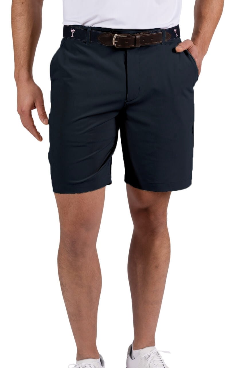 Men's Navy Performance Short - GolftiniShorts