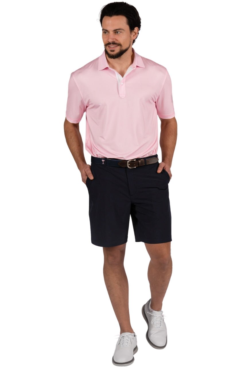 Men's Striped Performance Polo - GolftiniMen's Tops