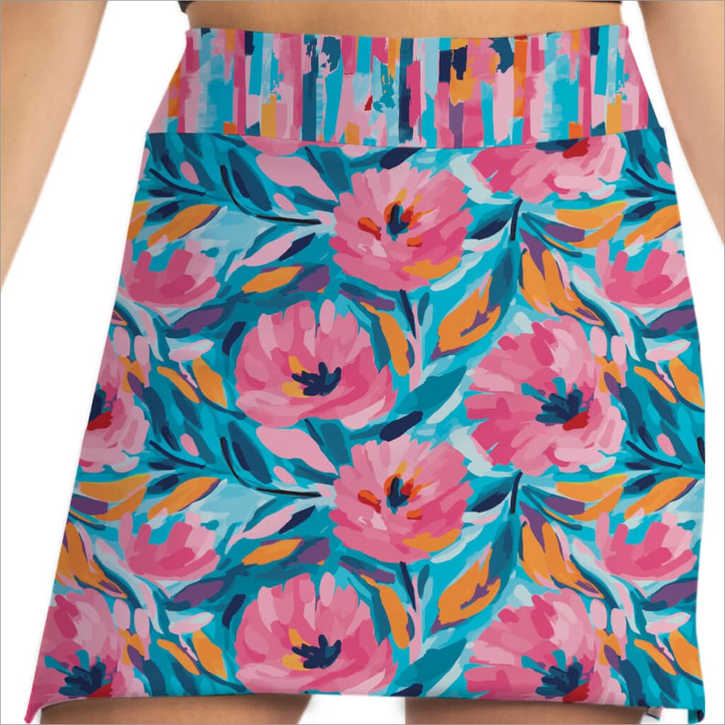 Miley's Flowers Skort | Fashion Skort